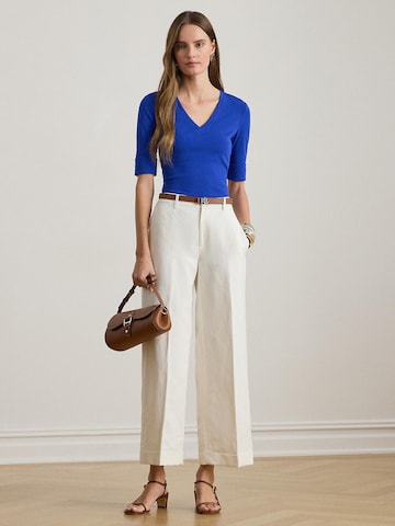 Lauren Ralph Lauren Petite T-Shirt 'JUDY' in Blau