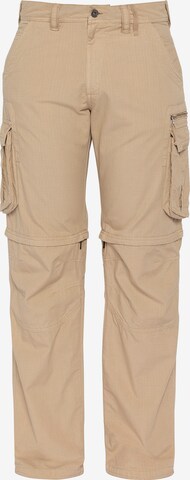 Pantalon Schott NYC en beige : devant