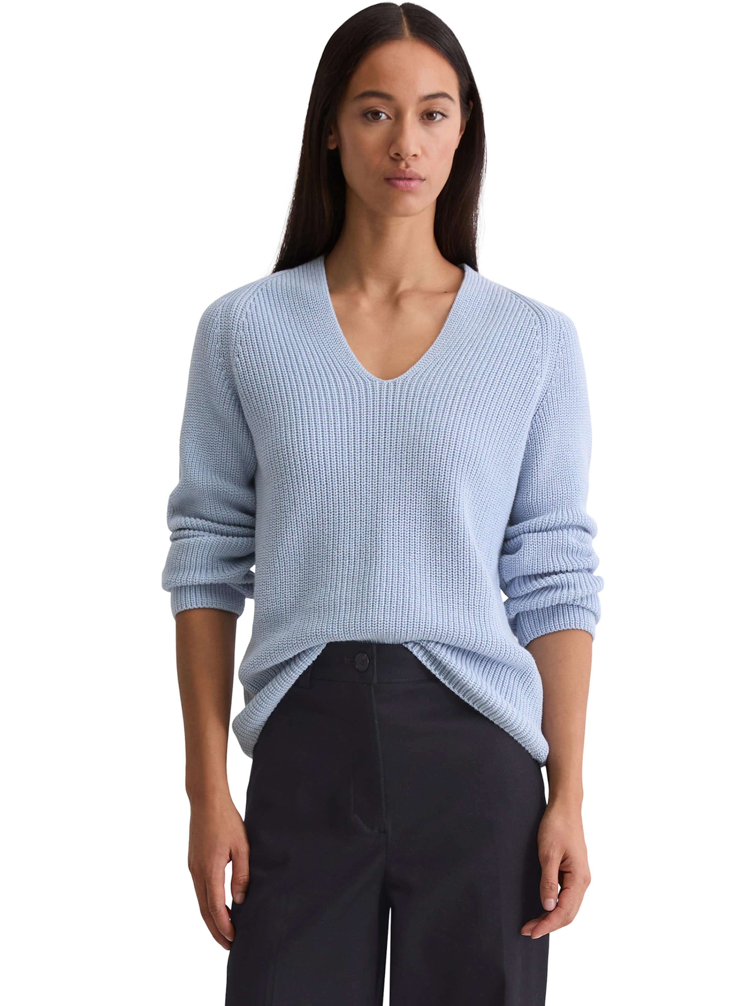 Marc O'Polo Pulóver - kék: elől