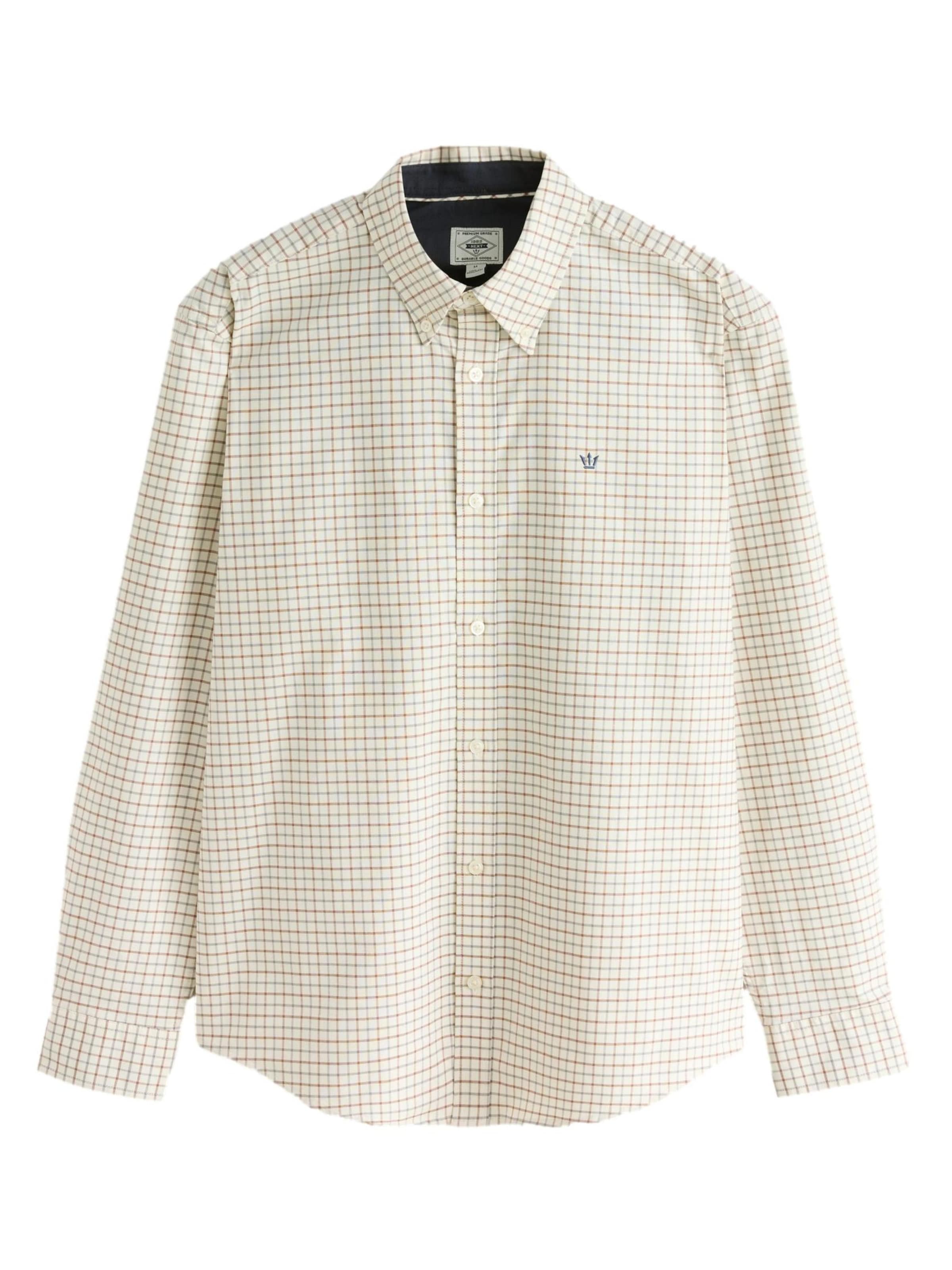 Next Риза в слонова кост / умбра / сиво, Преглед на продукта