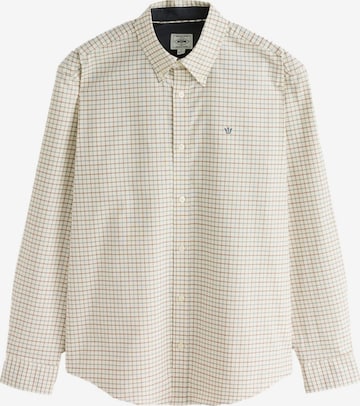 Next Средняя посадка Рубашка в Бежевый: спереди