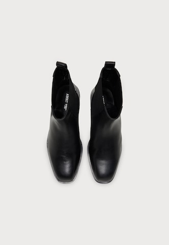 ABOUT YOU - Botas Chelsea 'Leana' en negro: arriba