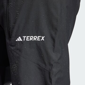 ADIDAS TERREX Loose fit Outdoor trousers in Black