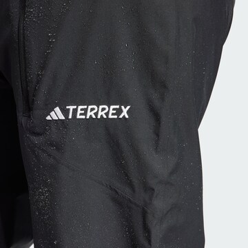 ADIDAS TERREX Loosefit Outdoorbroek in Zwart