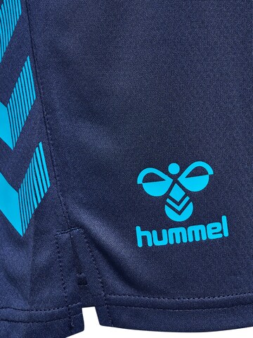 Regular Pantalon de sport Hummel en bleu