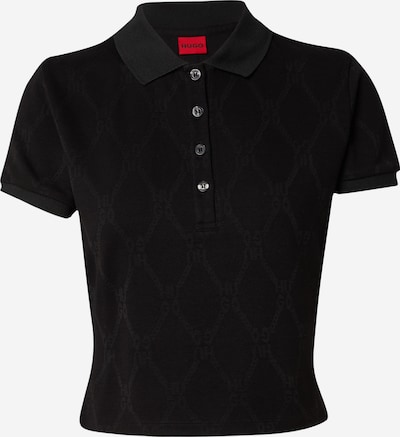 HUGO Koszulka 'Delgiude' w kolorze czarnym, Podgląd produktu