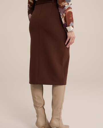 WE Fashion Skirt in Brown