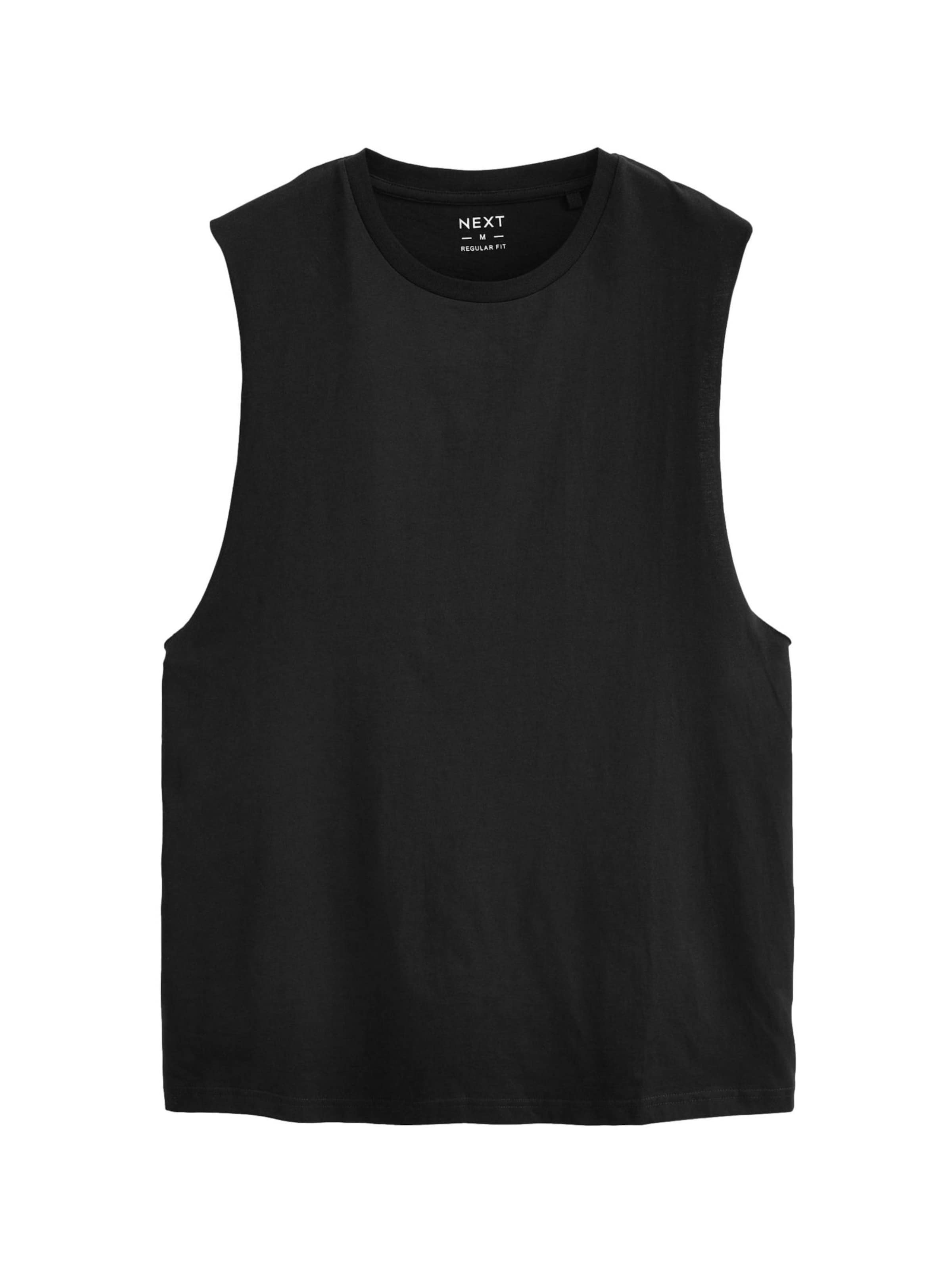 melns Next T-Krekls: no priekšpuses