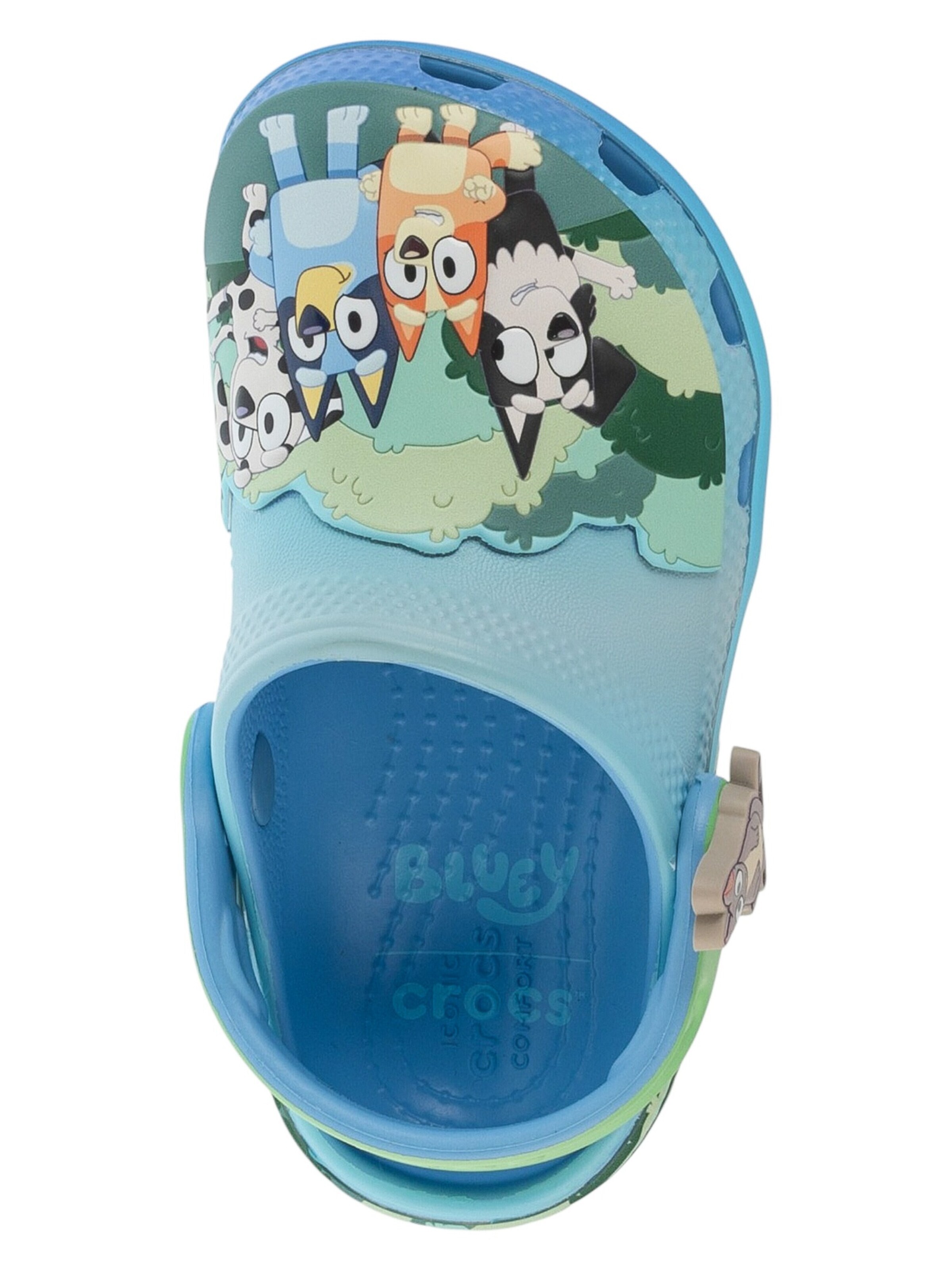 Chaussures ouvertes 'Bluey' Crocs en bleu