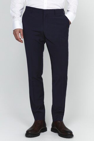 Coupe slim Pantalon 'Vincent' Matinique en bleu