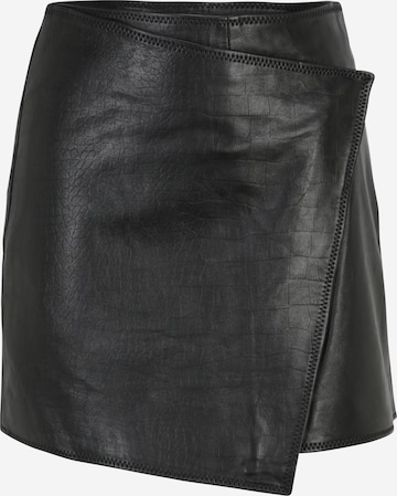 Y.A.S Petite Skirt 'CUT' in Black: front