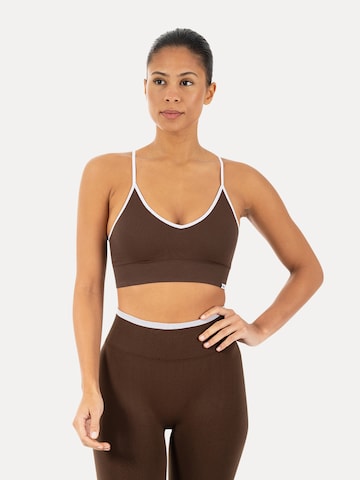 Smilodox Sporttop in Bruin: voorkant