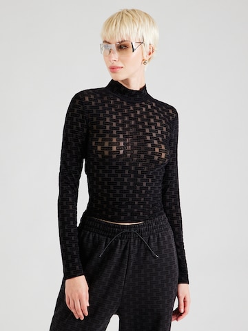 HUGO Shirt 'Dasori_B_1' in Schwarz: Vorderseite