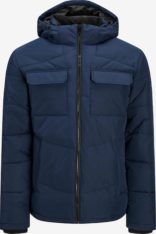 JACK & JONES Winter jacket 'BRADY' in Blue: front