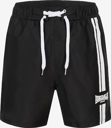 juoda LONSDALE Maudymosi trumpikės 'Knockan': priekis