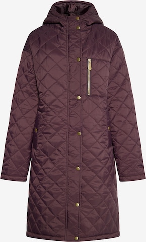 faina Välikausitakki 'Tylin' värissä lila: etupuoli