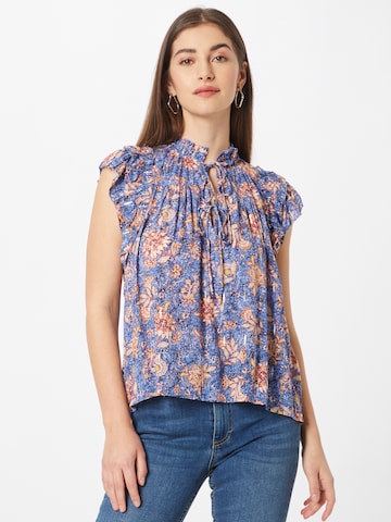 Suncoo Blouse 'LILANA' in Blauw: voorkant