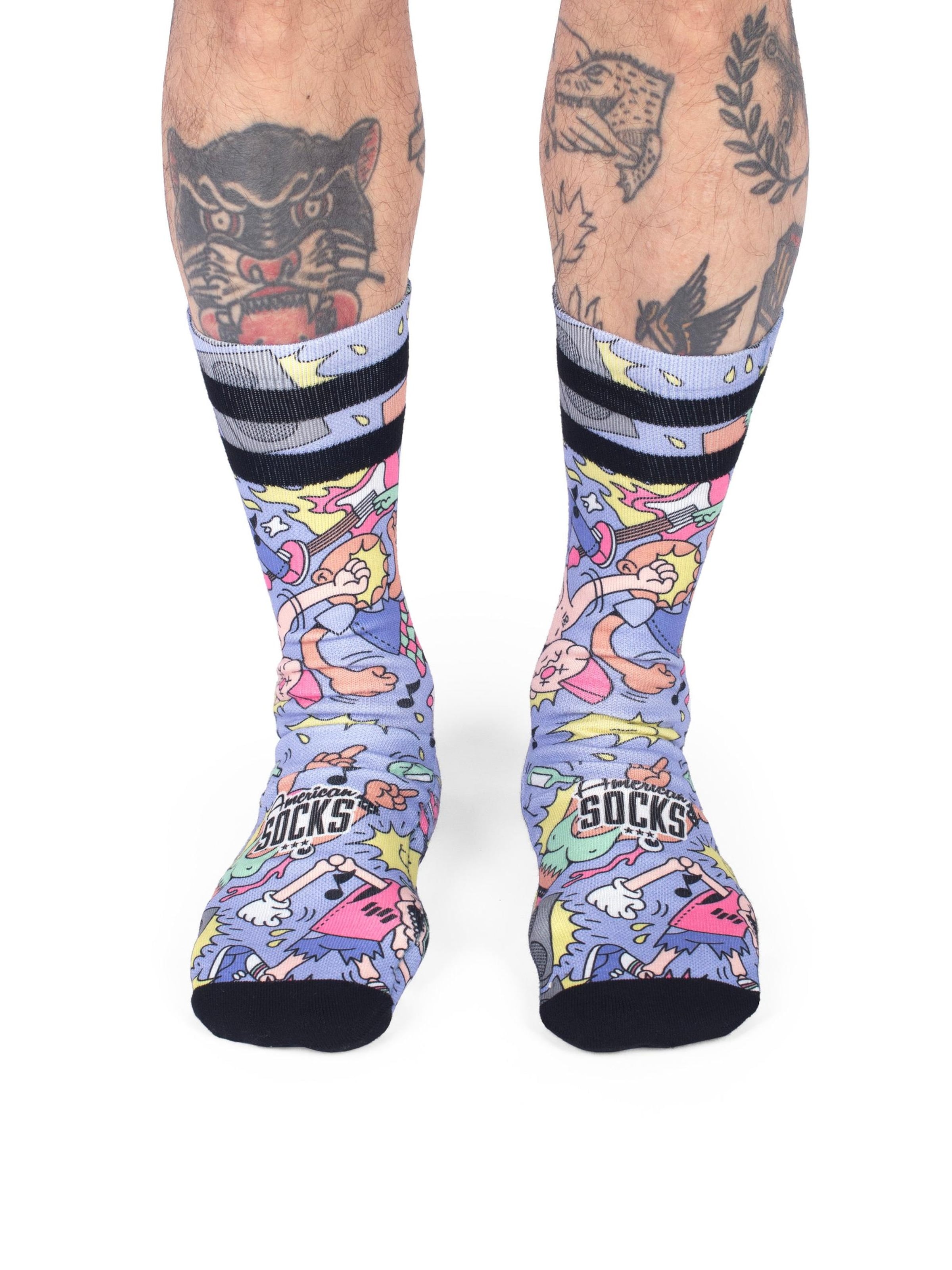 Calzino 'Pogo' di American Socks in lilla