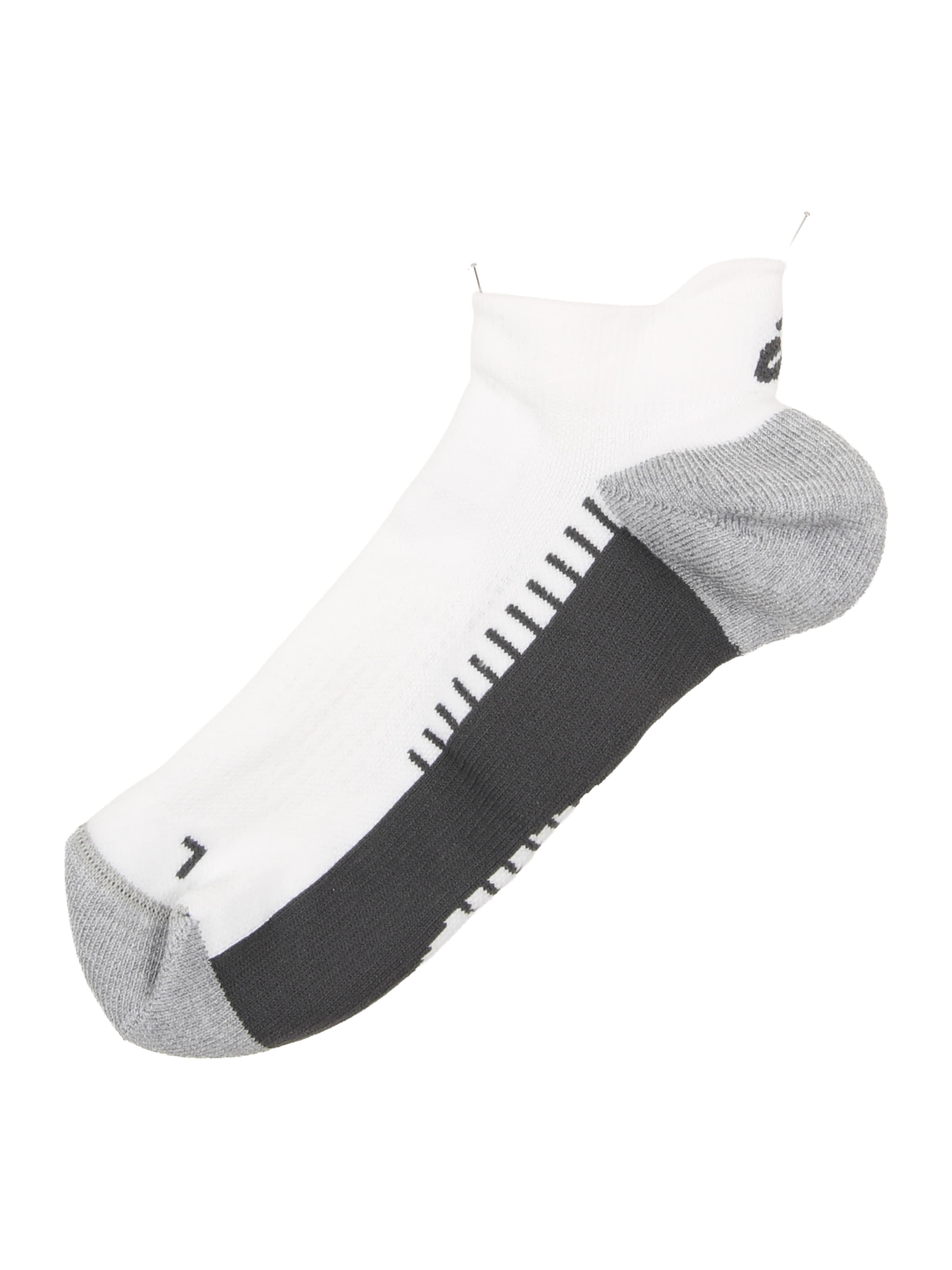 Chaussettes de sport ASICS en blanc : devant