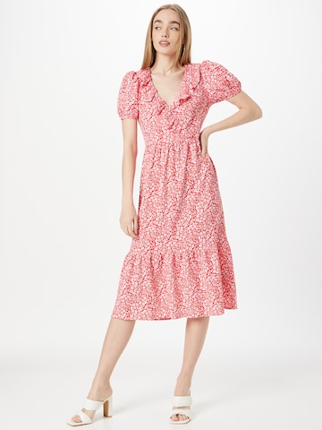 Wallis Dress 'Ditsy' in Red: front