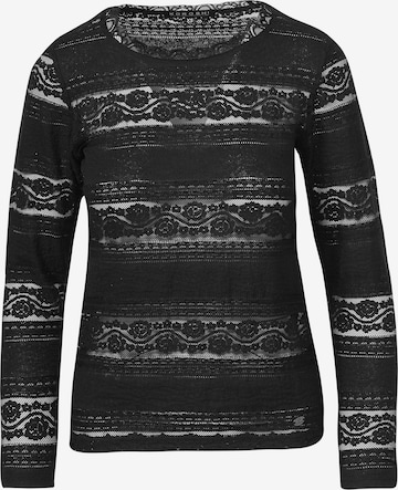 KOROSHI Тениска в черно: отпред