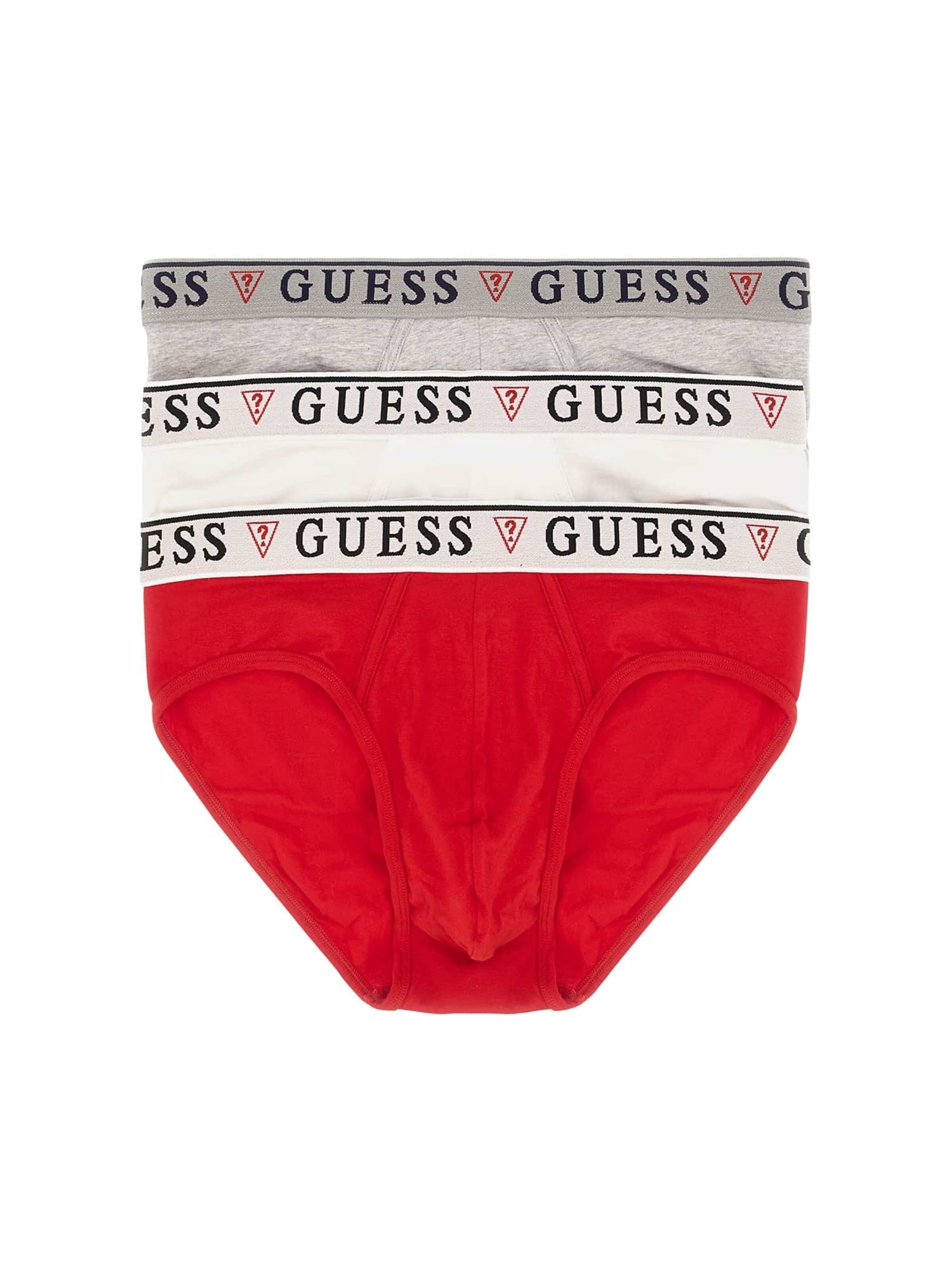 GUESS Slip 'BRIAN HERO' in Grau: Vorderseite