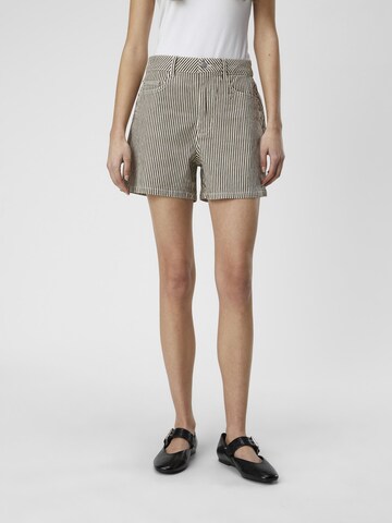 OBJECT Regular Shorts 'Sola' in Beige: predná strana