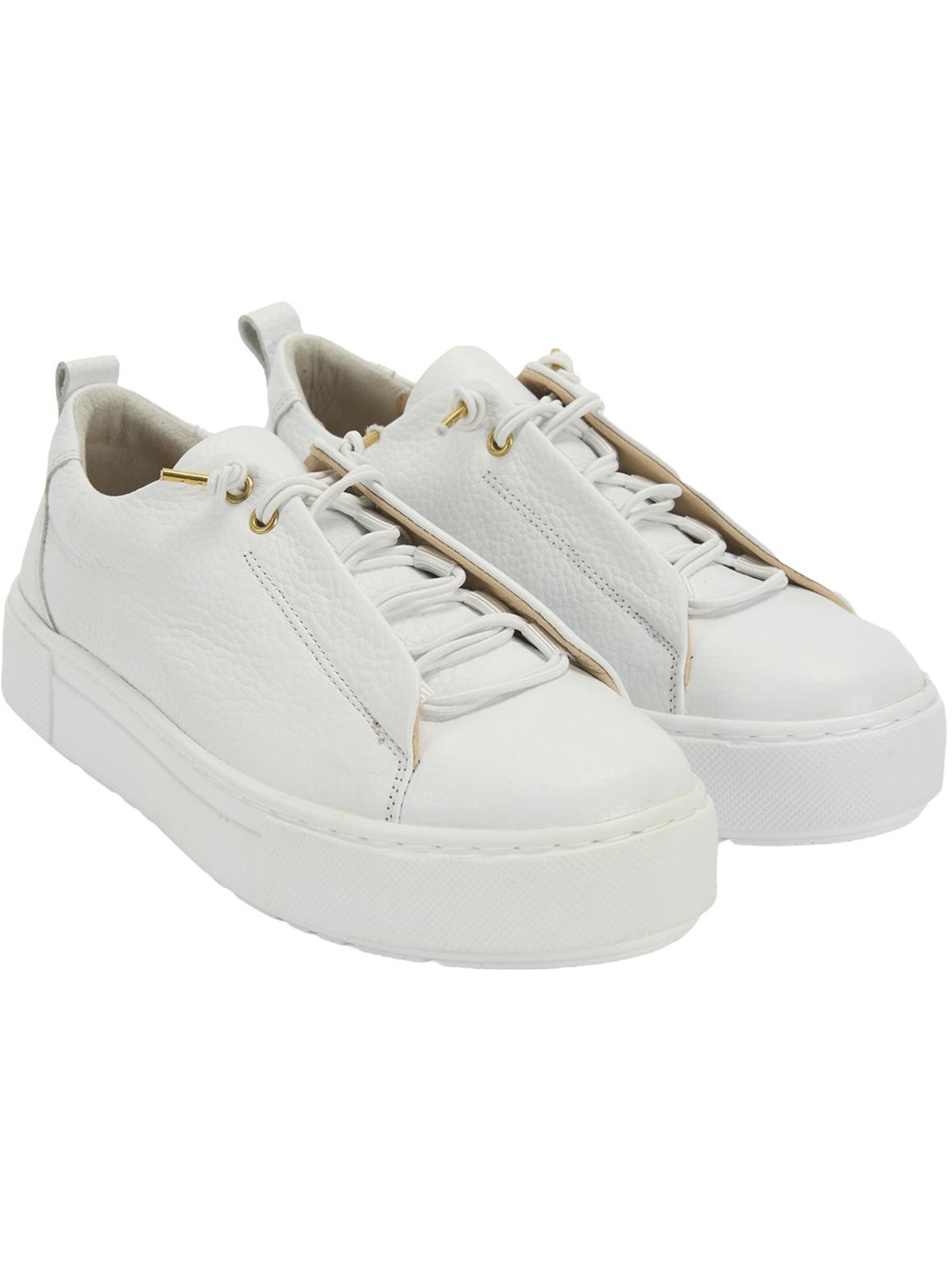 Desa Sneakers laag 'Beleg' in Wit: voorkant