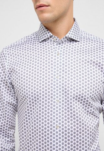 ETERNA Slim fit Business shirt in Grey