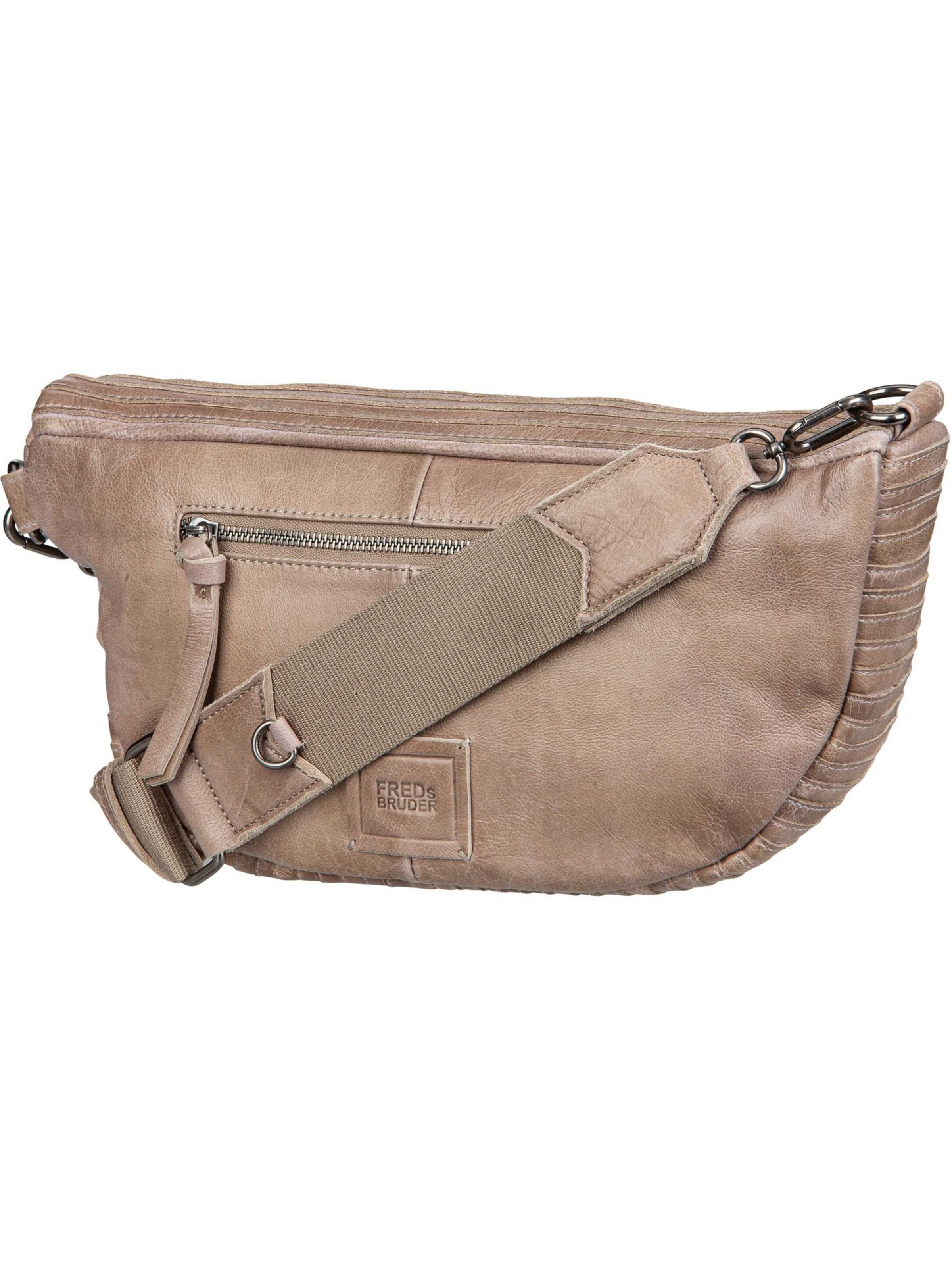 FREDsBRUDER Crossbody Bag 'Layer' in Brown