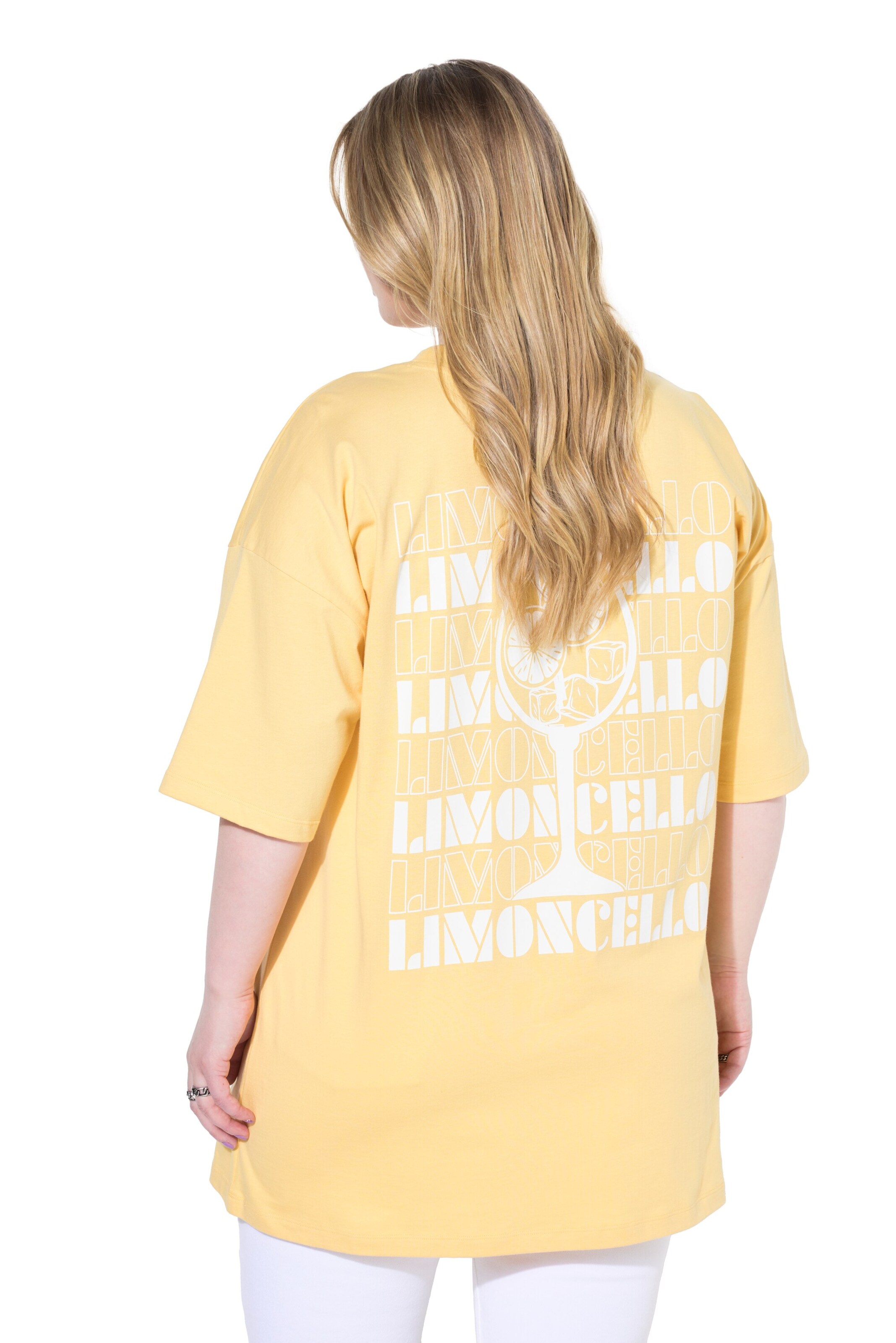 T-shirt Studio Untold en jaune : devant