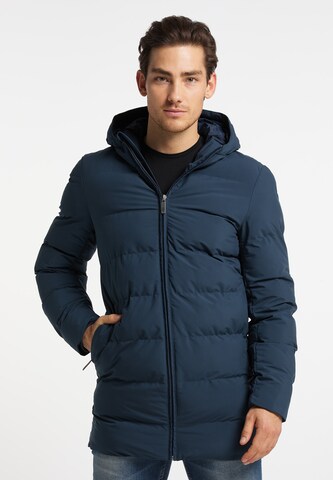 MO Winter Jacket in Blue: front