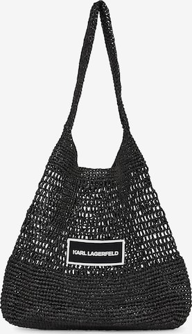 Karl Lagerfeld Rantakassi värissä musta: etupuoli