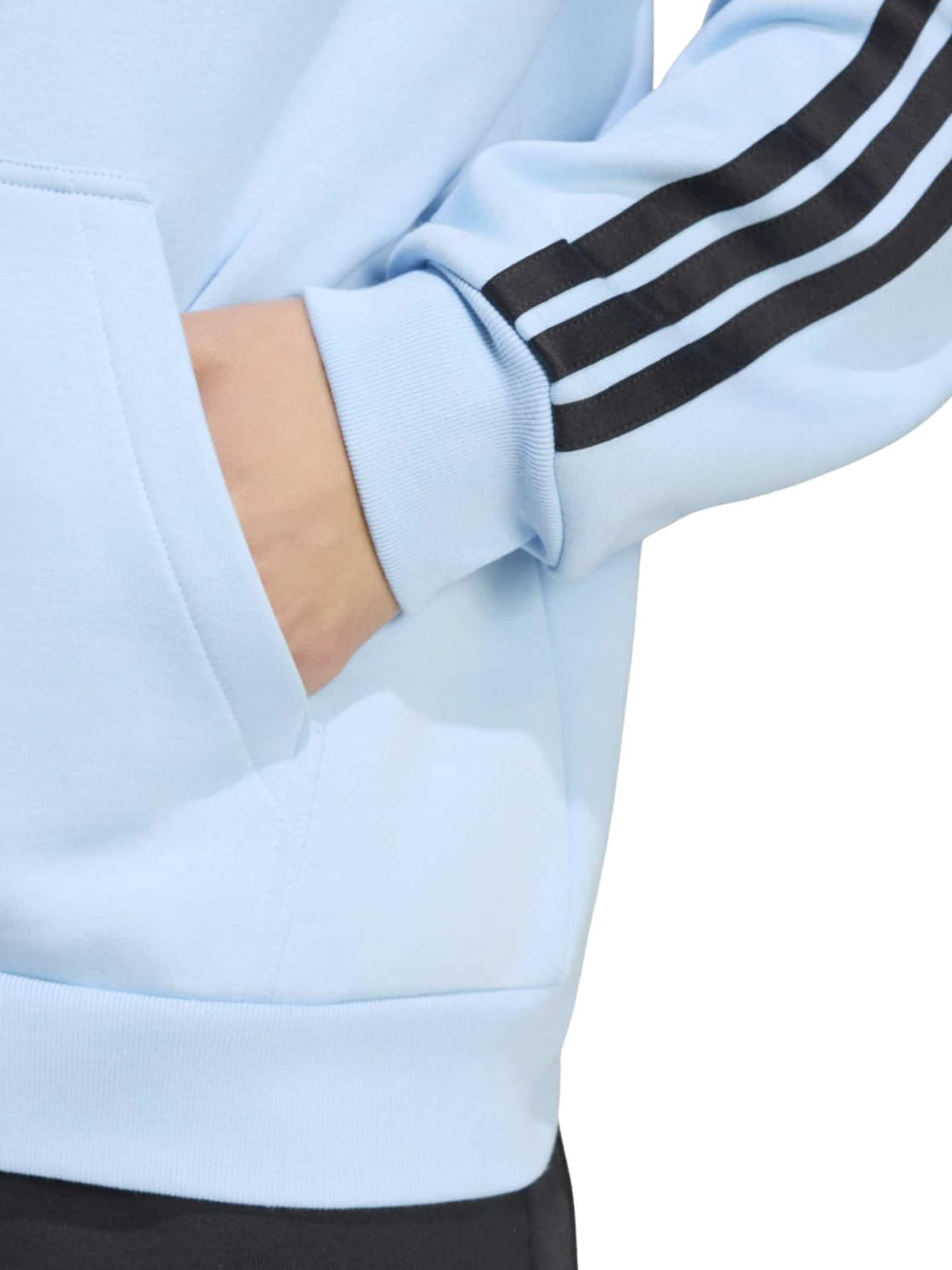 ADIDAS SPORTSWEAR - Sudadera con cremallera deportiva en azul