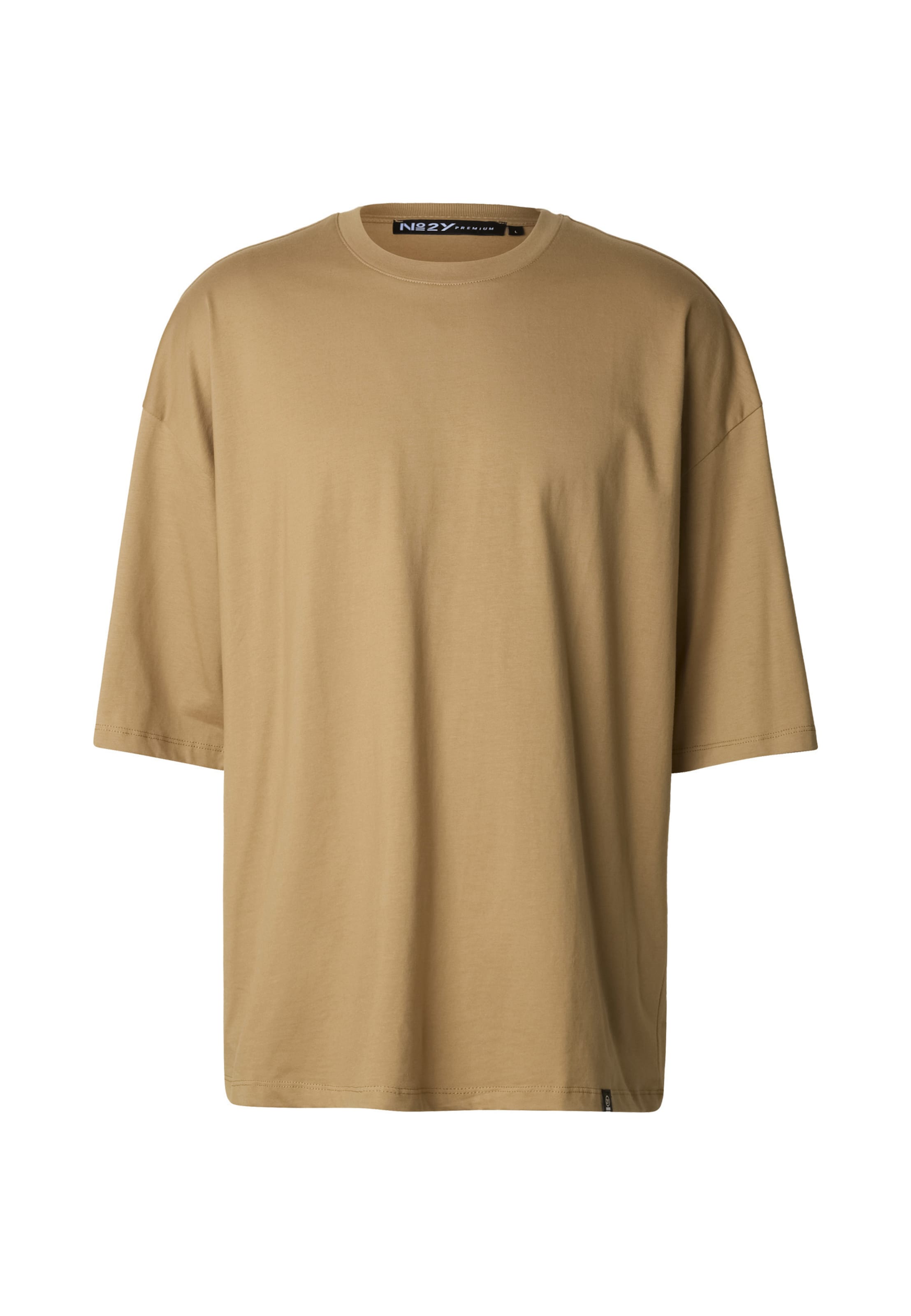 Maglietta di 2Y Premium in marrone: frontale