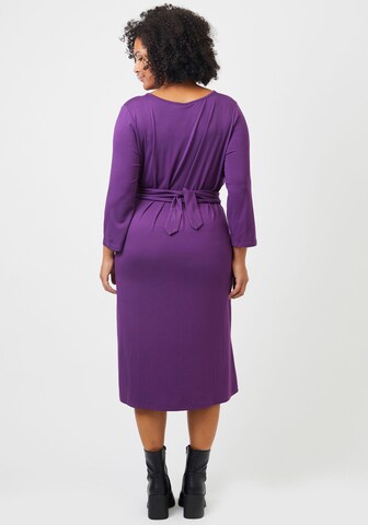ADIA fashion Evening Dress in Purple