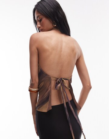 TOPSHOP Top in Brown