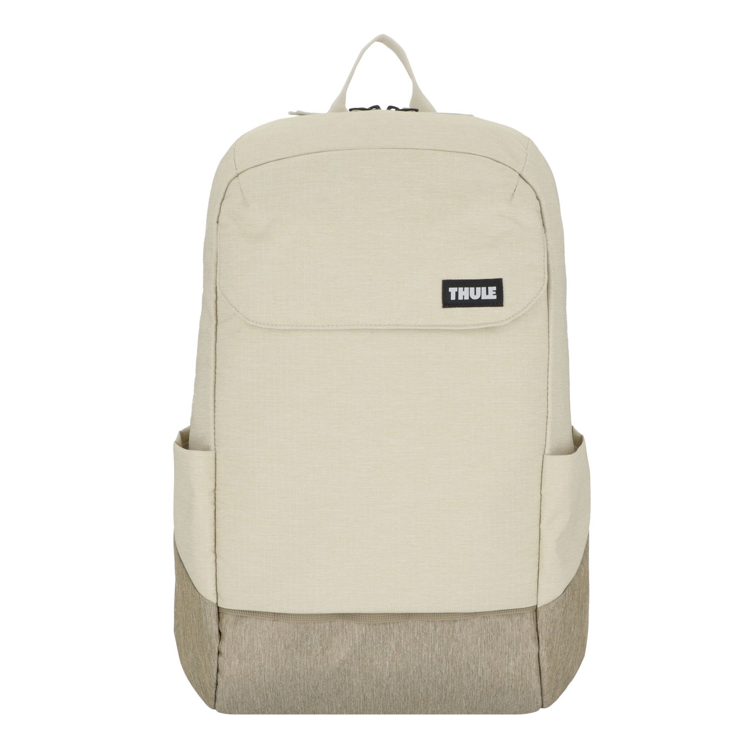 Thule Backpack 'Lithos' in Beige: front