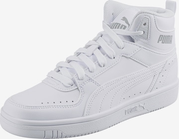 PUMA High-Top Sneakers 'Rebound Joy' in White: front