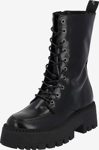 Palado Lace-Up Ankle Boots 'Tilos' in Black: front