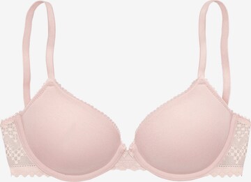 T-shirt Reggiseno di LASCANA in rosa: frontale