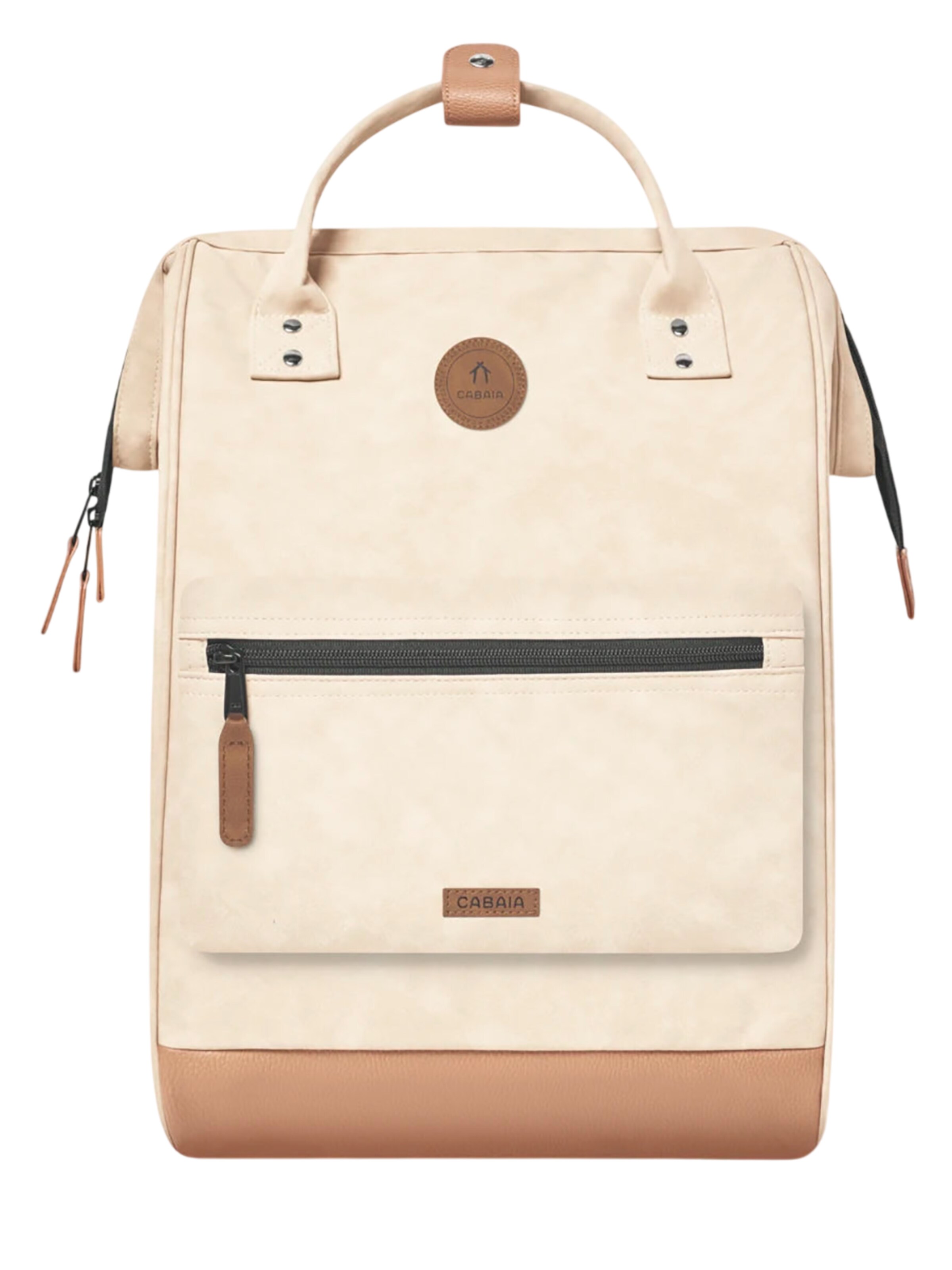 Cabaia Backpack 'Large Andenne' in Beige