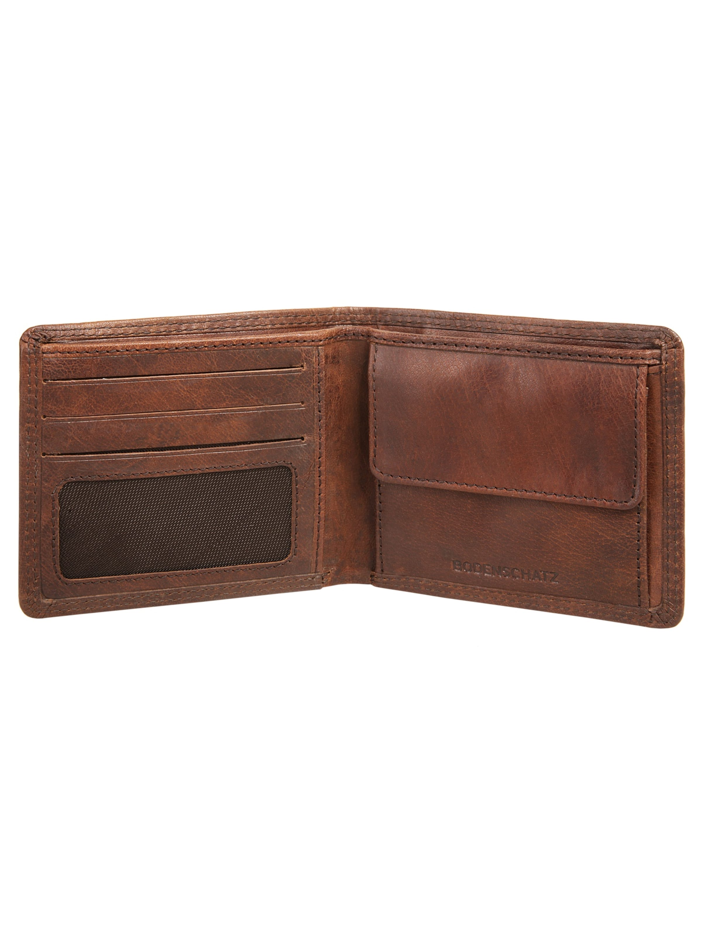 BODENSCHATZ Wallet 'Bodenschatz Geldbörse' in Brown