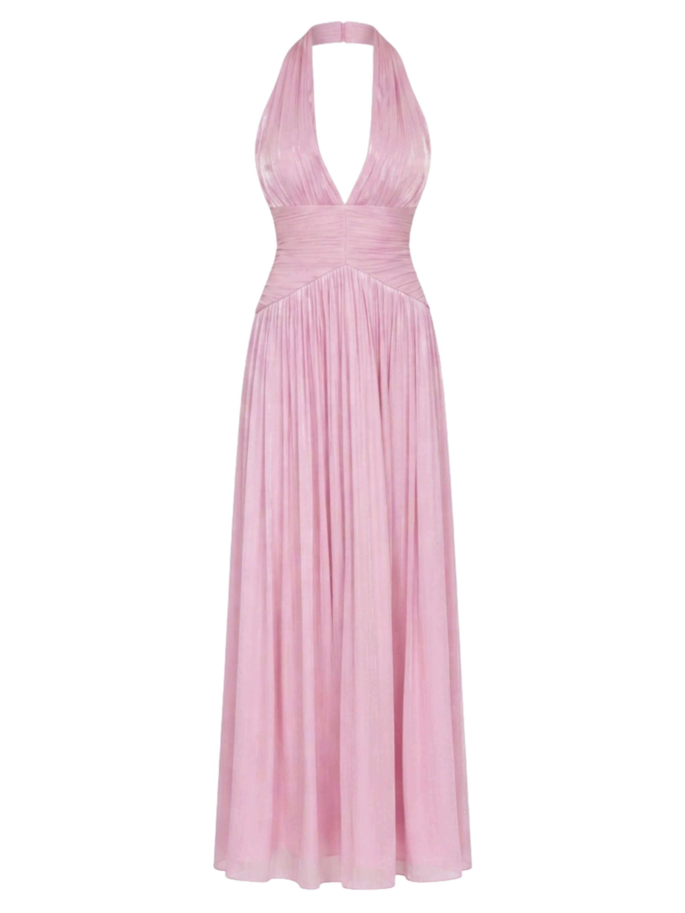 Ombre Společenské šaty – pink: přední strana