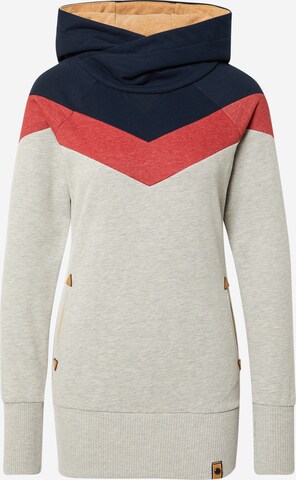 Fli Papigu Sweatshirt in Grijs: voorkant