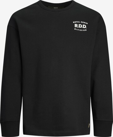 R.D.D. ROYAL DENIM DIVISION Sweatshirt in Schwarz: predná strana