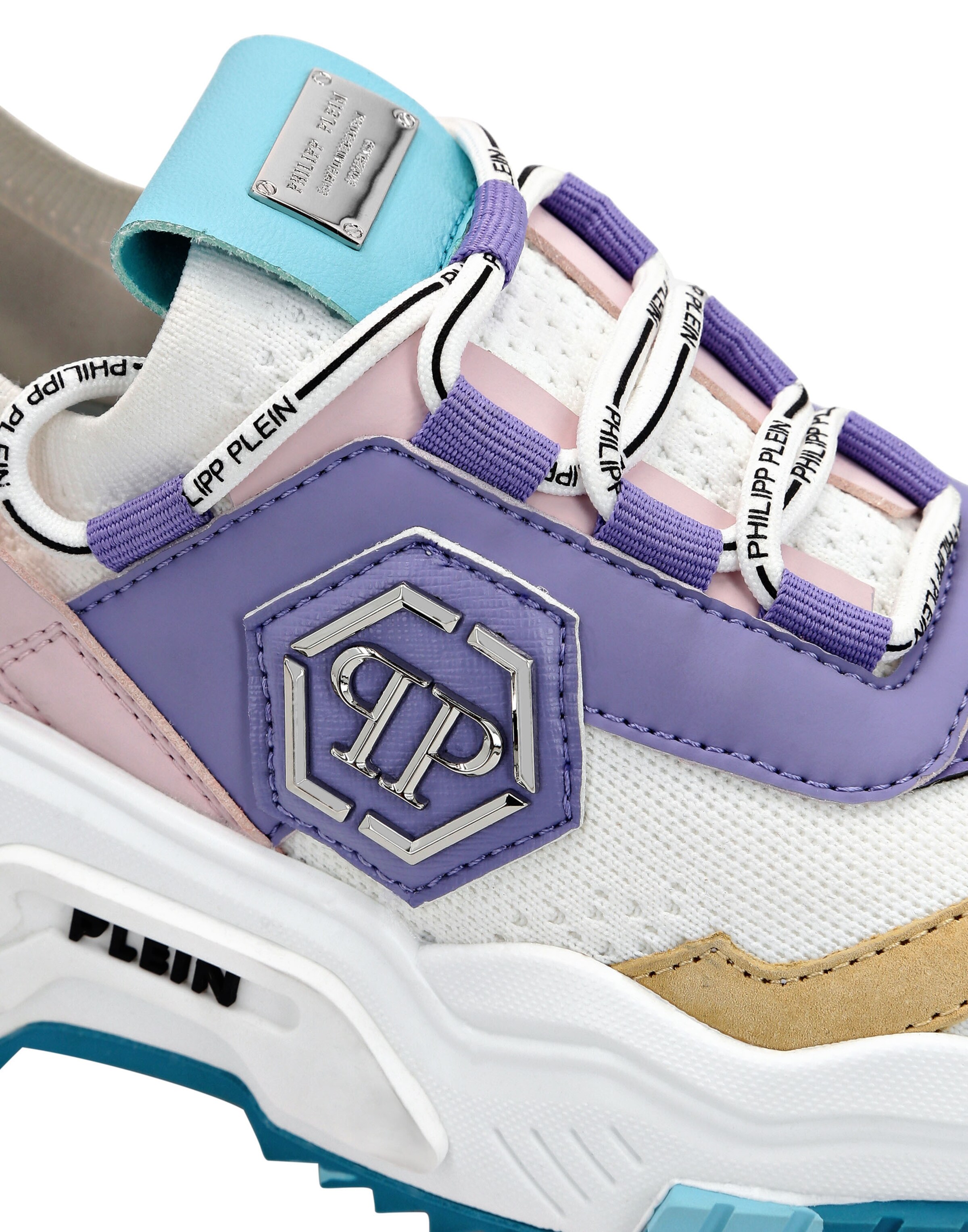 Philipp Plein - Zapatillas deportivas bajas 'Predator' en blanco