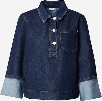 NÜMPHBluza 'TORONTO' - plava boja: prednji dio