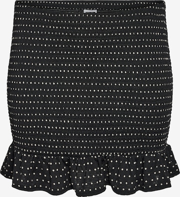 Noisy May CurveSuknja 'NMBEA' - crna boja: prednji dio