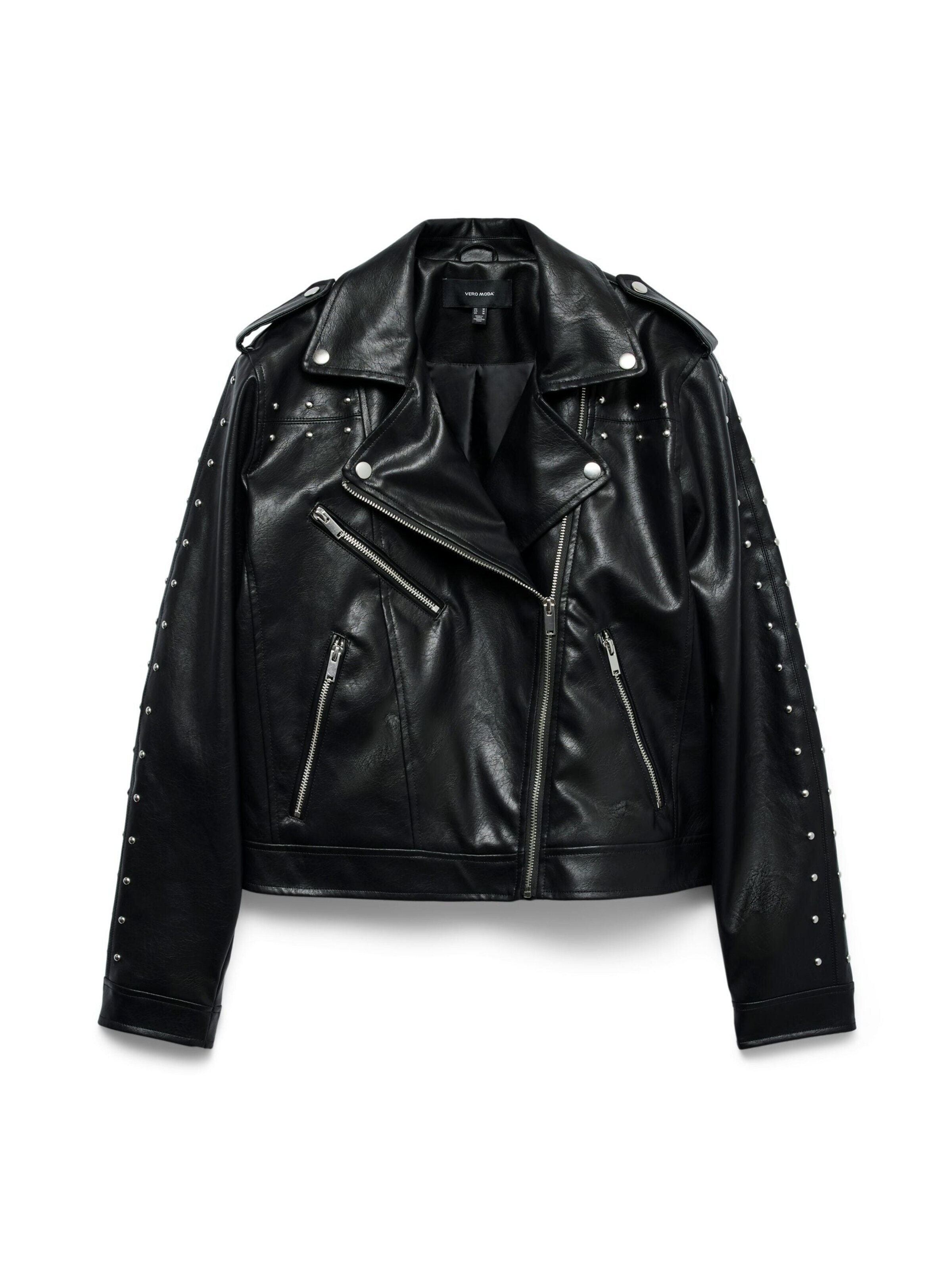 VERO MODA Overgangsjakke i sort: forside
